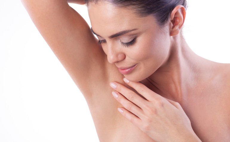 Armpit hyperhidrosis